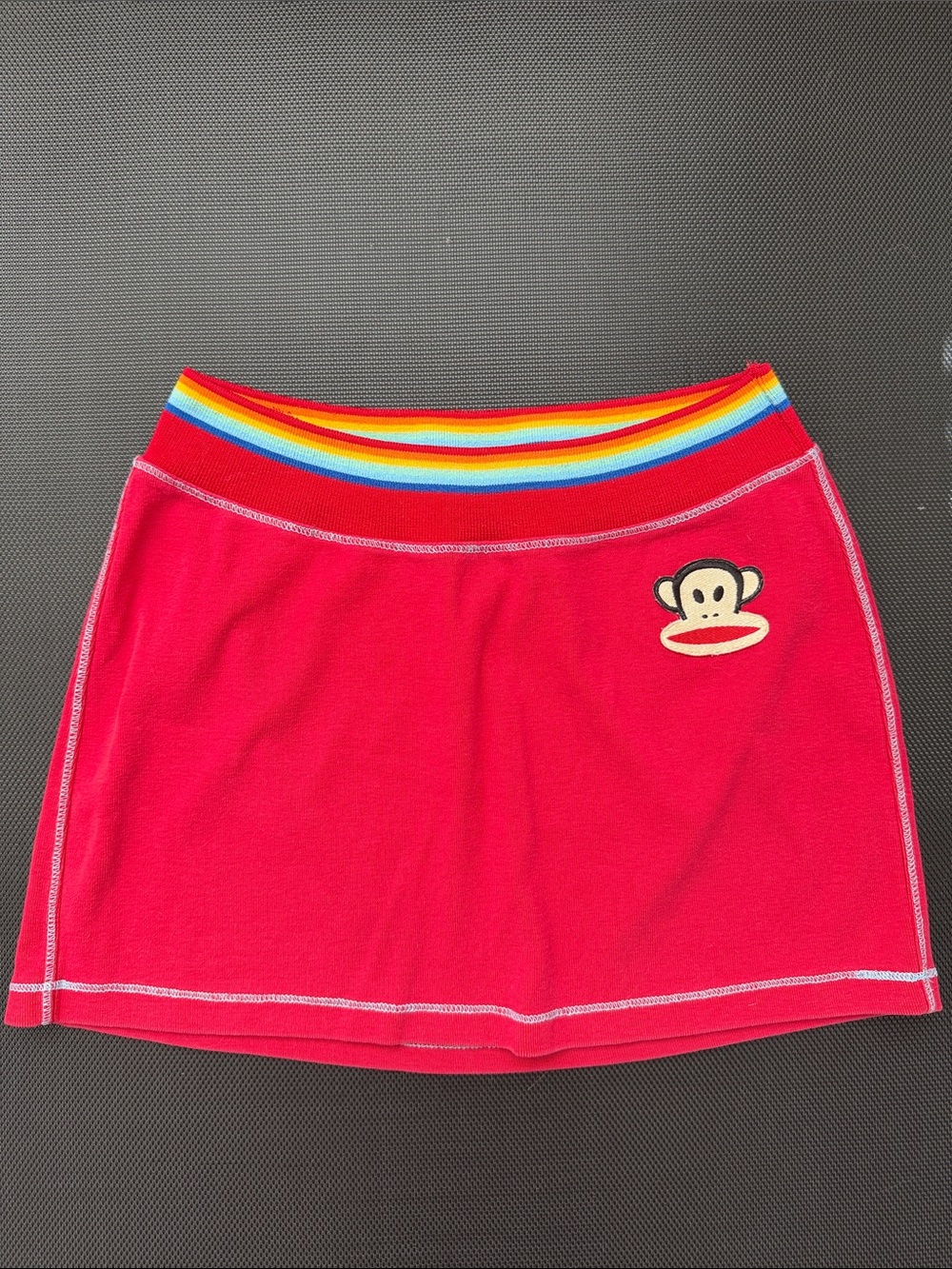 ❤️🐵🌈VINTAGE Paul Frank Red Mini Skirt🌈🐵❤️